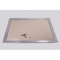 Grīdas Revīzijas lūka zem flīzes 60x60 Alumīnijs 