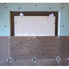 Ревизионный люк под плитку (60x70) Алюминиевый