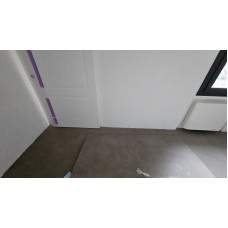 Люк напольный под плитку 80x120 П Алюминиевый