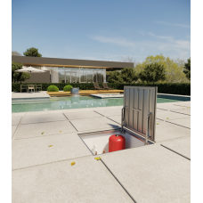 Grīdas lūka 70 x 70 cm izmantošanai ārpus telpām